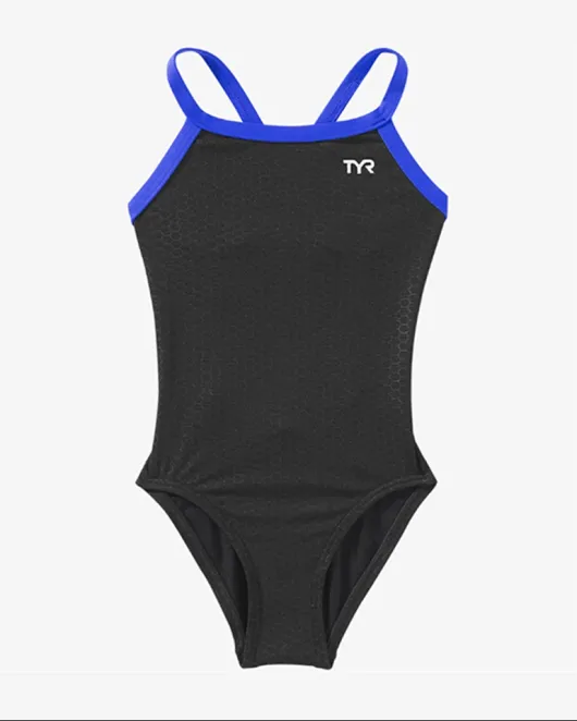 TYR Girls Durafast Elite® Diamondfit Swimsuit – Hexa