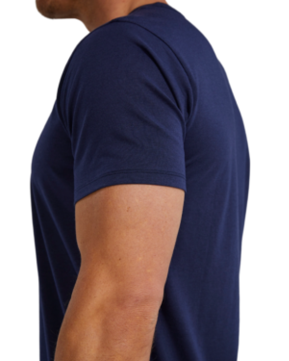 TYR MEN'S ULTRASOFT LIGHTWEIGHT TRI BLEND TECH TEE - USA - 401 Navy