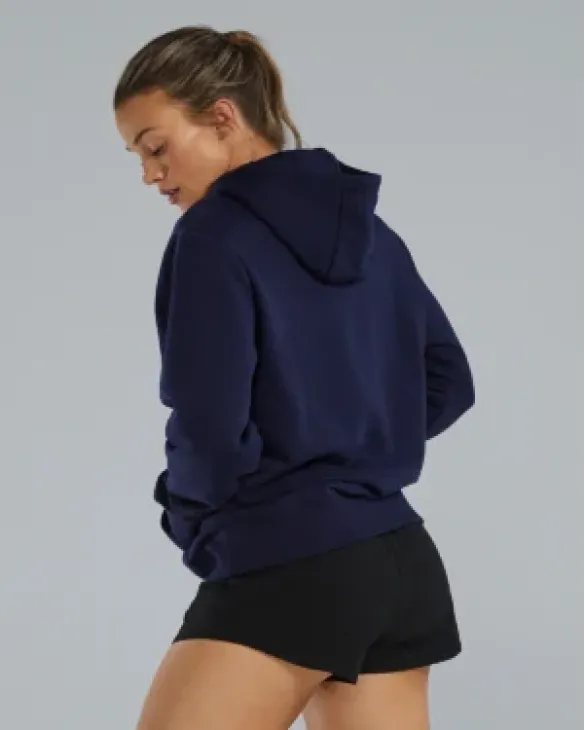 TYR UltraSoft Unisex Midweight Fleece Hoodie - 401 Navy