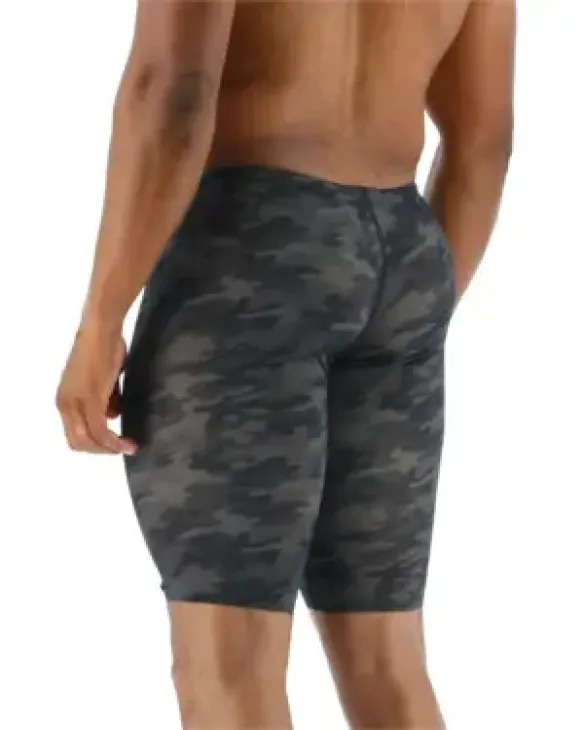 TYR MEN'S BLACKOUT CAMO JAMMER SWIMSUIT - 001 Black