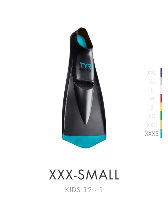 TYR FLEXFINS 2.0 - 001 Black