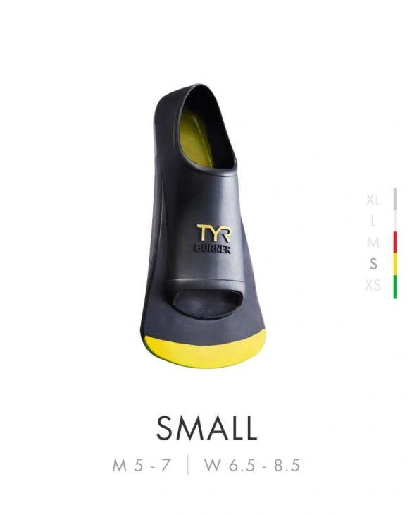 TYR BURNER FINS 2.0 - 001 Black