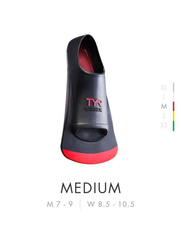 TYR BURNER FINS 2.0 - 001 Black