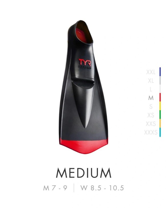TYR FLEXFINS 2.0 - 001 Black