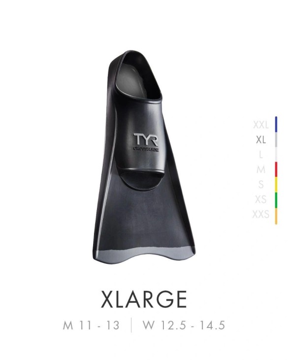 TYR CROSSBLADE FINS 2.0 - 001 Black