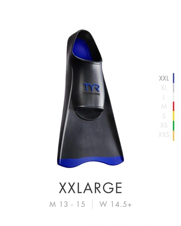 TYR CROSSBLADE FINS 2.0 - 001 Black