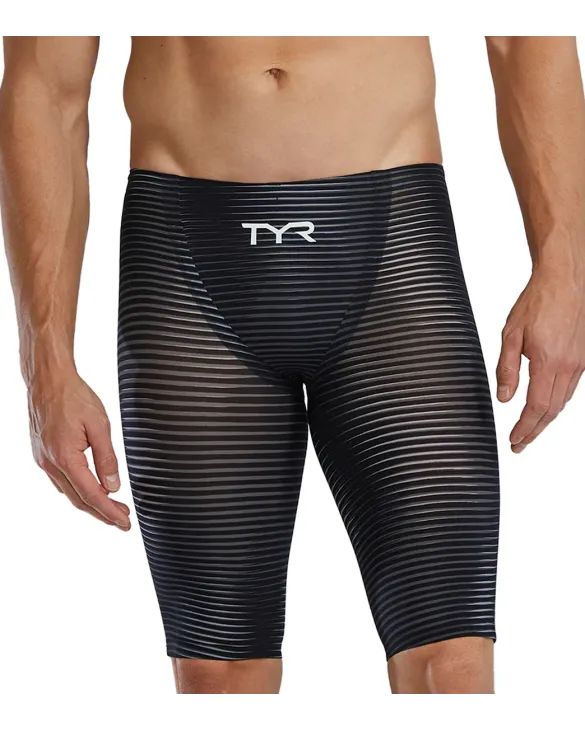 TYR Men's Avictor 2.0 Luminis Jammer Tech Suit Swimsuit - 140 Titanium