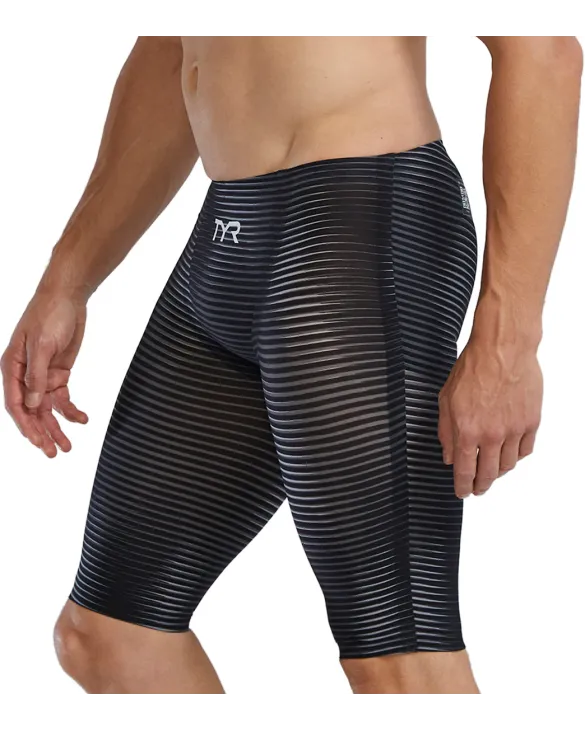 TYR Men's Avictor 2.0 Luminis Jammer Tech Suit Swimsuit - 140 Titanium