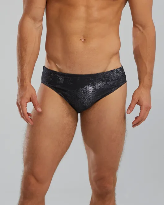 TYR DURAFAST ELITE MEN'S BRIEF SWIMSUIT - ISON - 140 Titanium