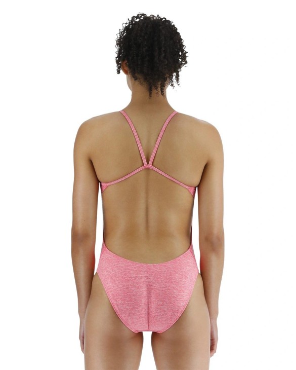 TYR DURAFAST ELITE WOMEN'S CUTOUTFIT SWIMSUIT - LAPPED - 670 Pink