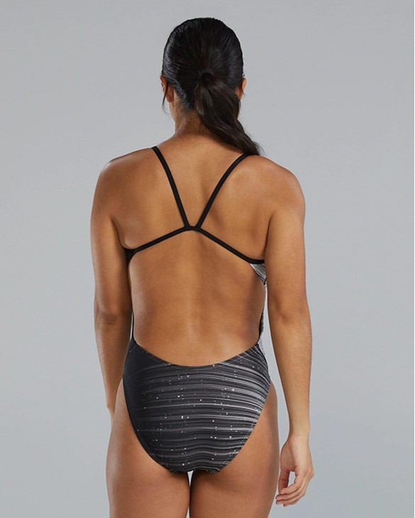 TYR DURAFAST ELITE WOMEN'S CUTOUTFIT SWIMSUIT - SPEEDWARP - 420 Blue