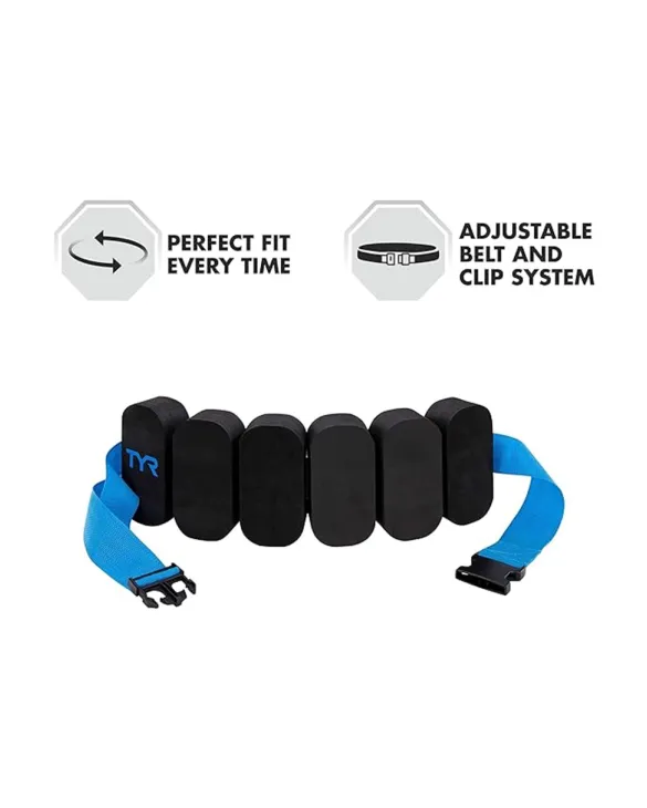 TYR AQUATIC FLOAT BELT - 011 Blk/Blue
