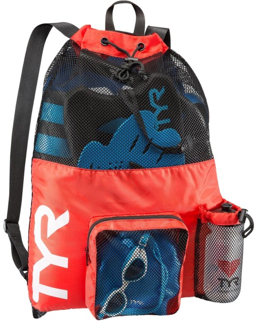 TYR 40L BIG MESH MUMMY BACKPACK - 610 Red