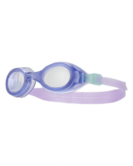 TYR AQUA BLAZE KID'S GOGGLES - 509 Clear/Purple/Purple