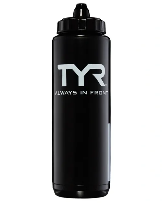 TYR WATER BOTTLE BLACK - 001 Black