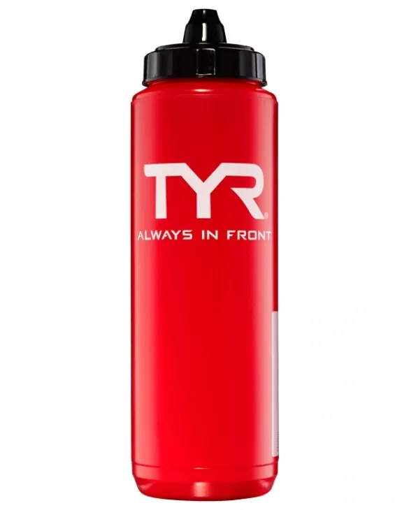 TYR WATER BOTTLE RED - 610 Red
