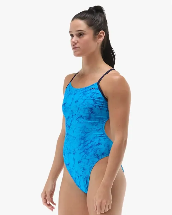 TYR Women's Durafast Elite Cutoutfit Swimsuit - Zephyr 337