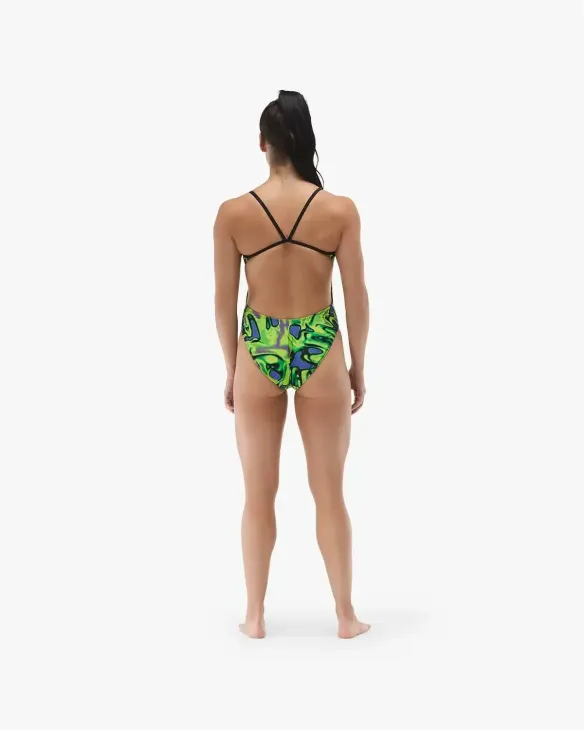 TYR Women's Durafast Elite Cutoutfit Swimsuit - Flux 697