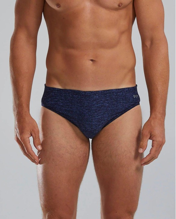 TYR DURAFAST ELITE MEN'S BRIEF SWIMSUIT - LAPPED 401 - 401 Navy