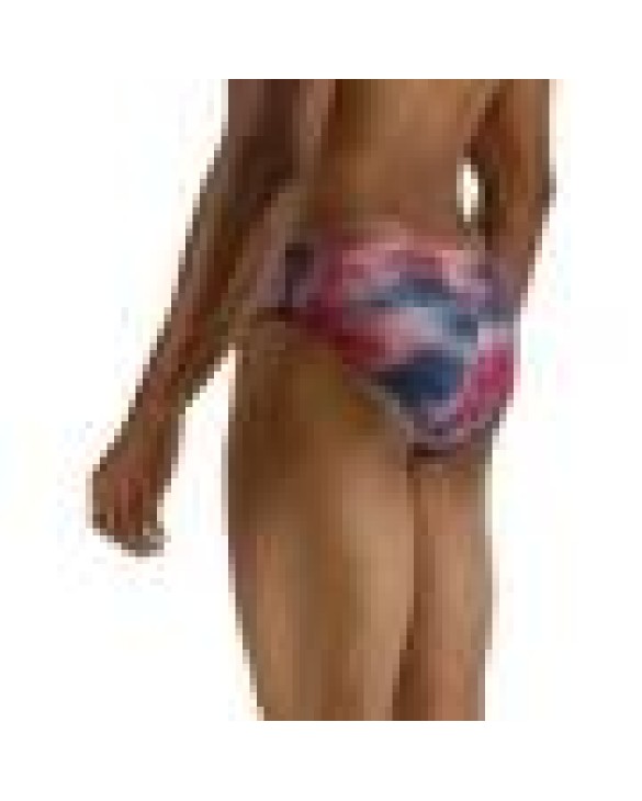 TYR DURAFAST ELITE MEN'S BRIEF SWIMSUIT - STARHEX - 611 Red/Multi
