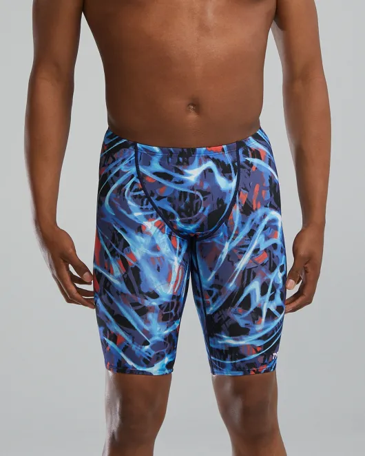 TYR DURAFAST LITE MEN'S JAMMER - ELECTRO - 636 RED/WHITE/BLUE