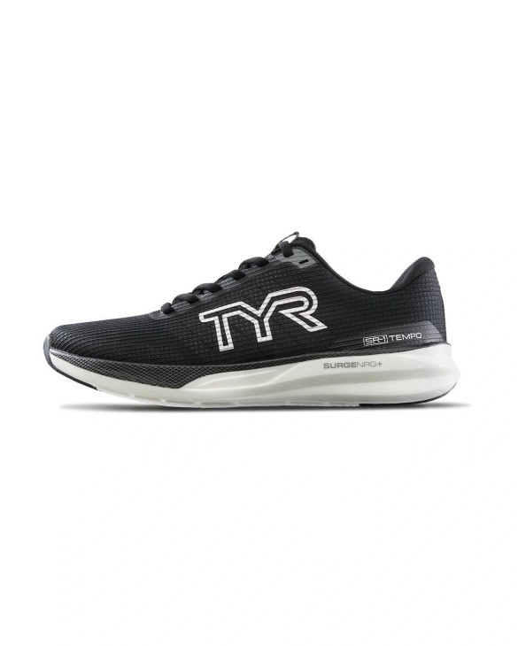 TYR MEN'S SR-1 TEMPO RUNNER - 060 Black/White