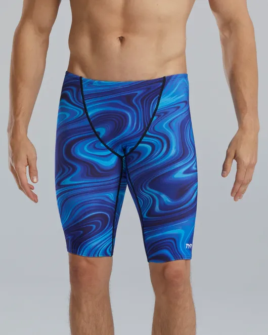 TYR DURAFAST ELITE MEN'S JAMMER SWIMSUIT - VITALITY - 420 Blue