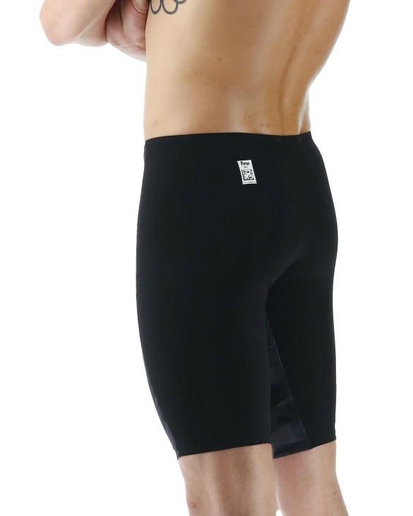 TYR MEN'S SHOCKWAVE HIGH-WAIST JAMMER SWIMSUIT - CAMO - 001 Black