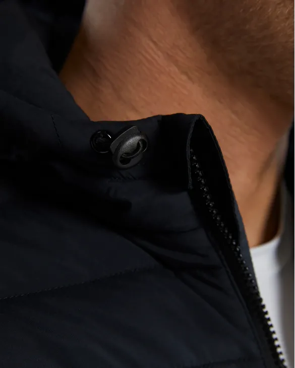 TYR Hydrosphere Men's Mission Puffer Jacket - 001 Black