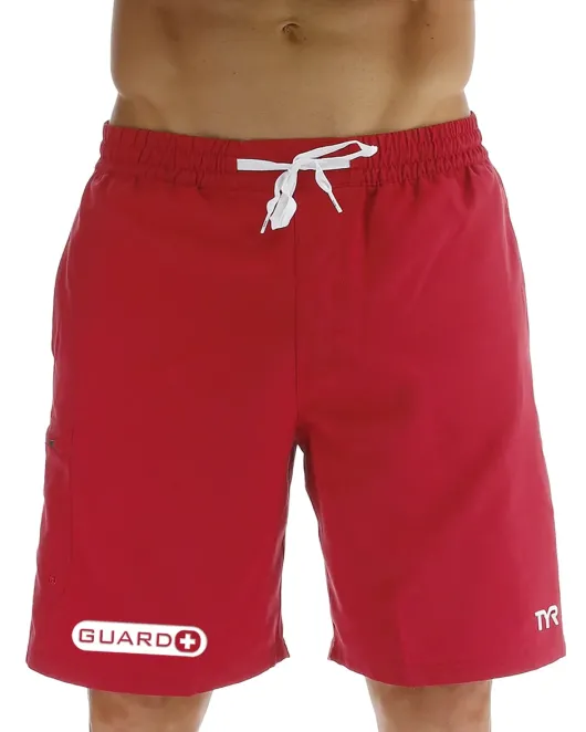 MEN'S GUARD CHALLENGER X SWIM SHORT - 610 Red