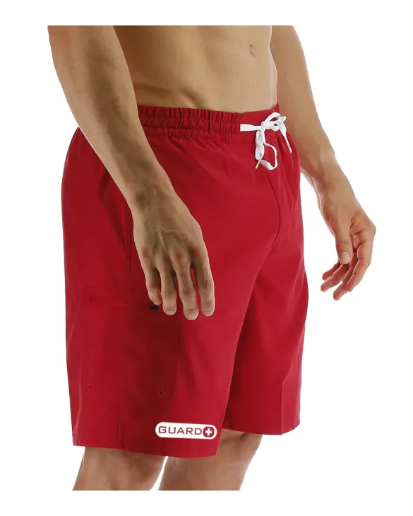 MEN'S GUARD CHALLENGER X SWIM SHORT - 610 Red