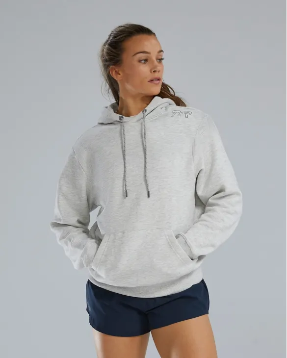 TYR UltraSoft Unisex Midweight Fleece Hoodie - 939 Ash Heather