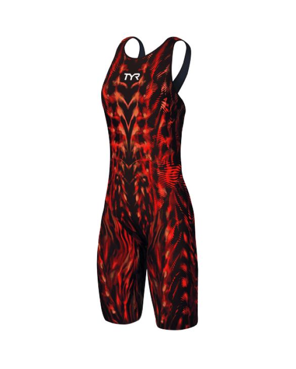 TYR WOMENS VENZO GENESIS OPEN BACK SWIMSUIT - 233 Plasma