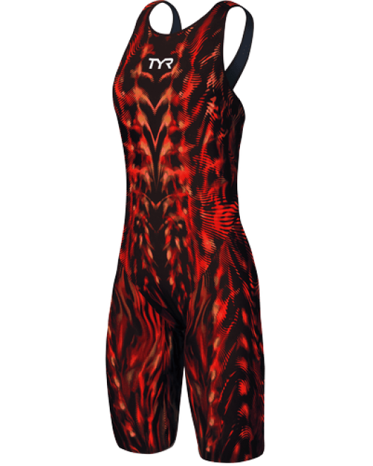 TYR WOMENS VENZO GENESIS OPEN BACK SWIMSUIT - 233 Plasma
