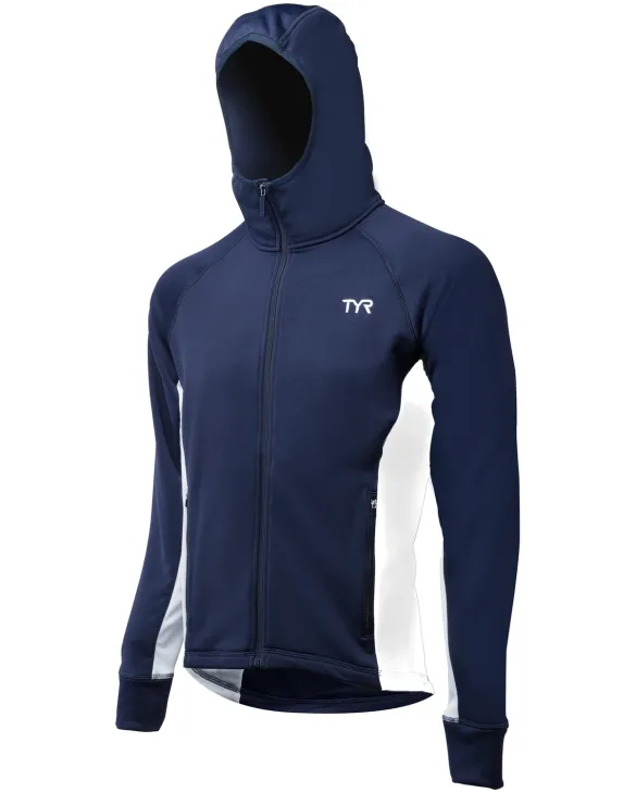 TYR Men's Jacket Victory - 408 Navy/White