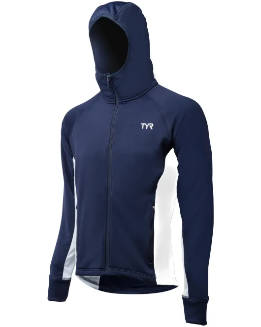TYR Men's Jacket Victory - 408 Navy/White