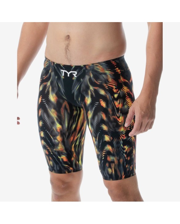TYR MENS VENZO GENESIS LOW WAIST JAMMER SWIMSUIT - 234 INFERNO