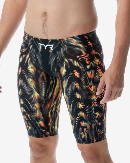 TYR MENS VENZO GENESIS LOW WAIST JAMMER SWIMSUIT - 234 INFERNO