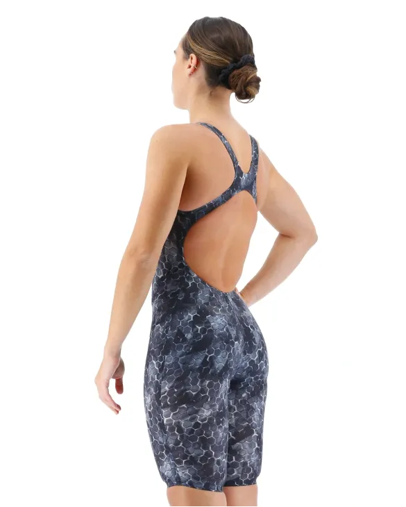 TYR WOMENS AVICTOR 2.0 OPEN BACK SWIMSUIT - 088 Black/Grey