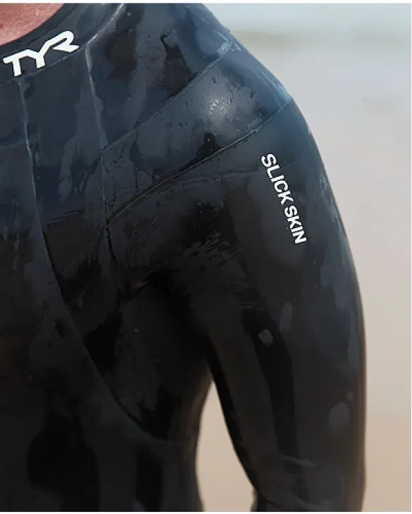 TYR MEN'S HURRICANE WETSUIT CAT 1 - 001 Black