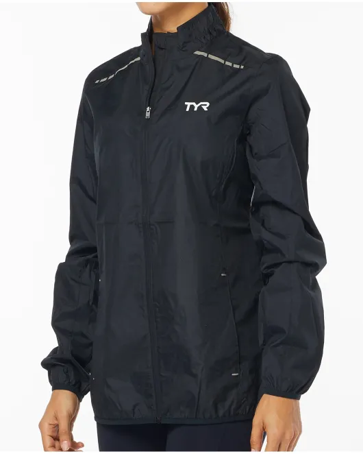 TYR WOMEN'S ALLIANCE WINDBREAKER - 001 Black
