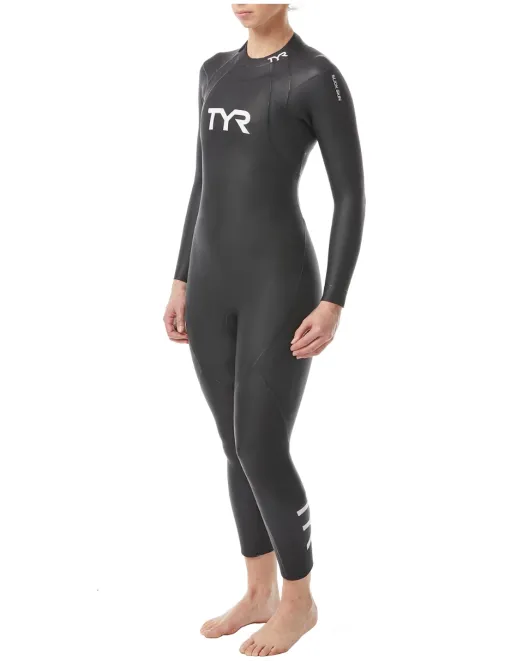 TYR WOMEN'S HURRICANE WETSUIT CAT 1 - 001 Black