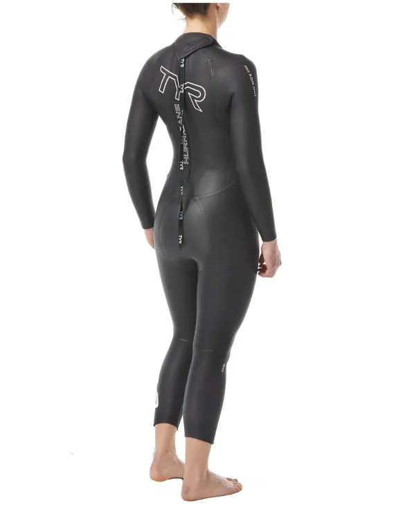 TYR WOMEN'S HURRICANE WETSUIT CAT 1 - 001 Black
