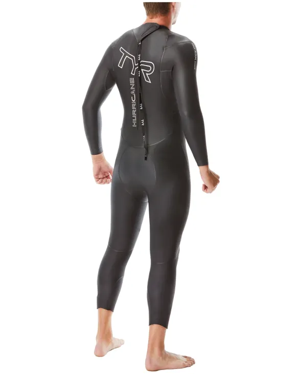 TYR MEN'S HURRICANE WETSUIT CAT 1 - 001 Black