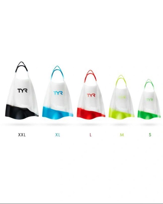 TYR HYDROBLADE FINS - 101 Clear