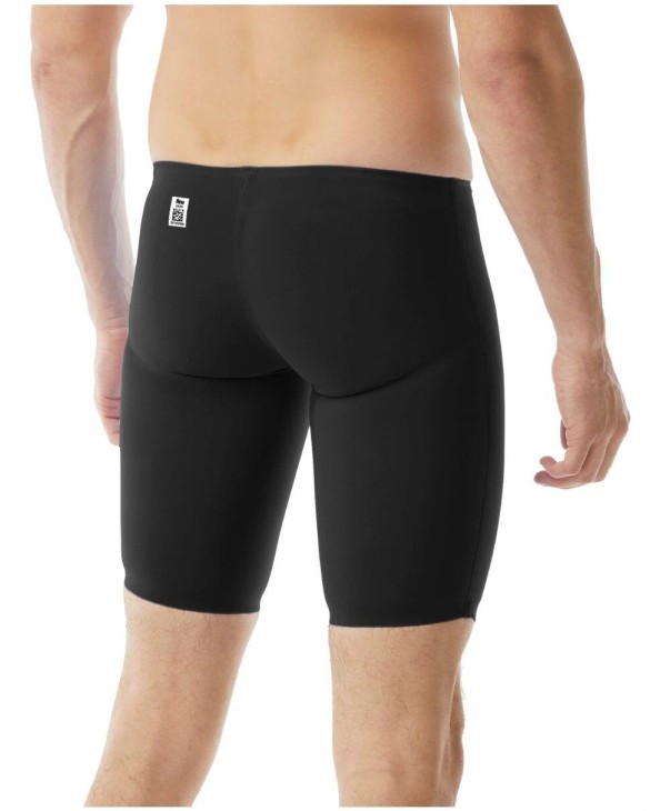 TYR MEN'S INVICTUS JAMMER SWIMSUIT - SOLID - 001 Black