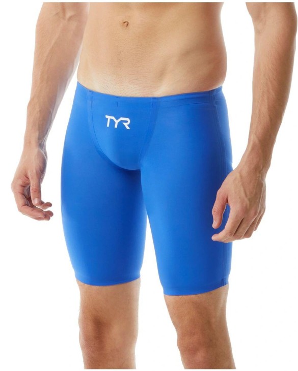 TYR MEN'S INVICTUS JAMMER SWIMSUIT - SOLID - 428 Royal