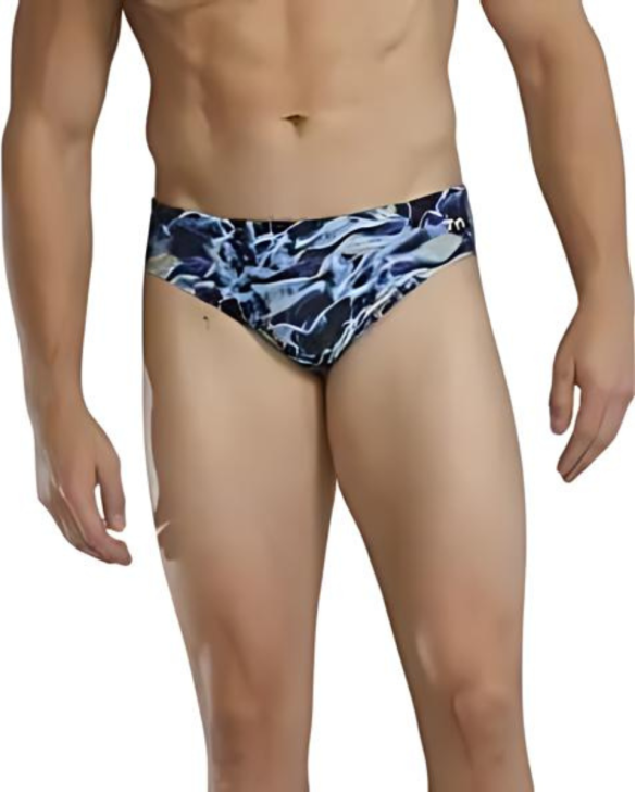 TYR DURAFAST ELITE MEN'S BRIEF - ENERGIA - 420 Blue/Blue/Blue