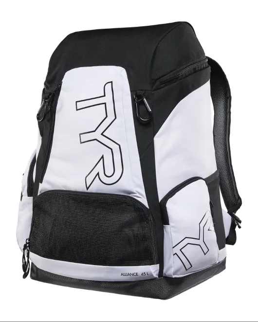TYR ALLIANCE 45L BACKPACK - 108 White/Black