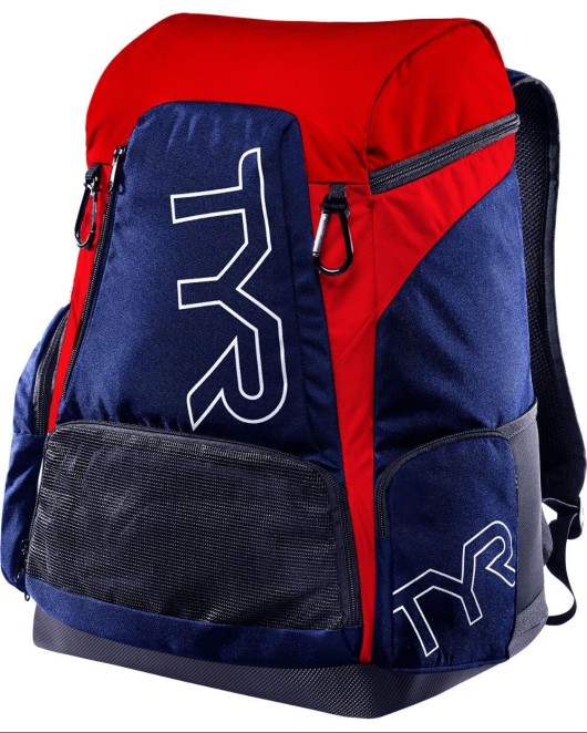 TYR ALLIANCE 45L BACKPACK - 404 Navy/Red